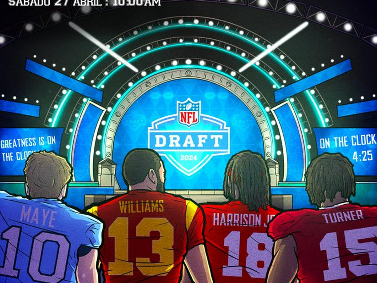 ¿Dónde y cuándo ver el Draft de la NFL 2024?