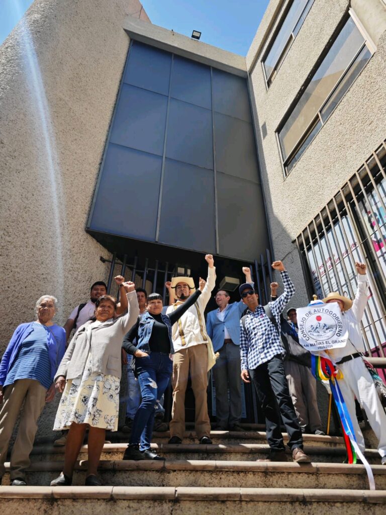 CSIM realiza protesta en el INE Michoacán