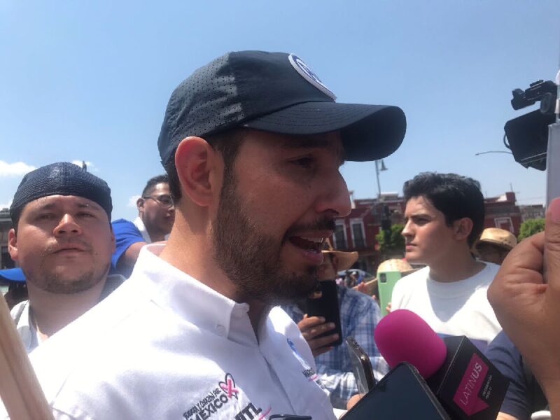 culpa Marko Cortés a Américo Villareal por asesinato de candidato en Tamaulipas