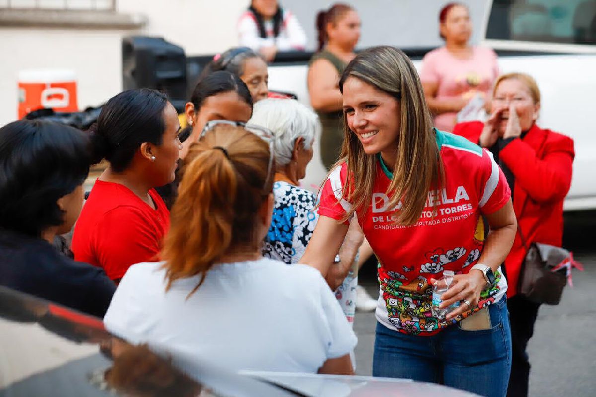 Daniela de los Santos comprometida con la atención a la niñez