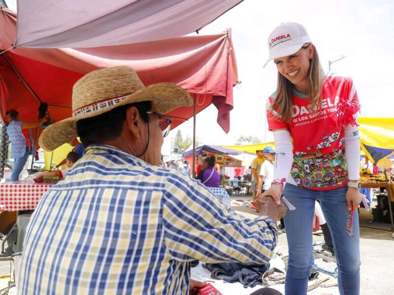 Daniela de los Santos paz en proceso electoral