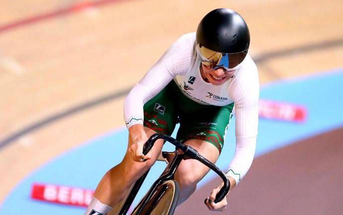 Daniela Gaxiola gana oro en ciclismo