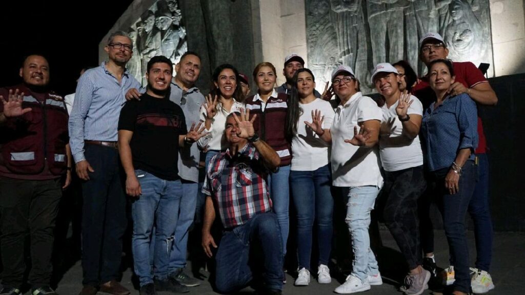 De forma simbólica Fanny Arreola inicia su campaña