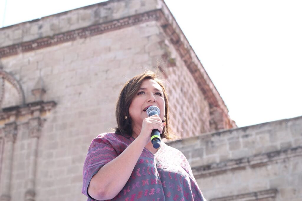 Desde Morelia Xóchitl Gálvez presenta compromisos en seguridad