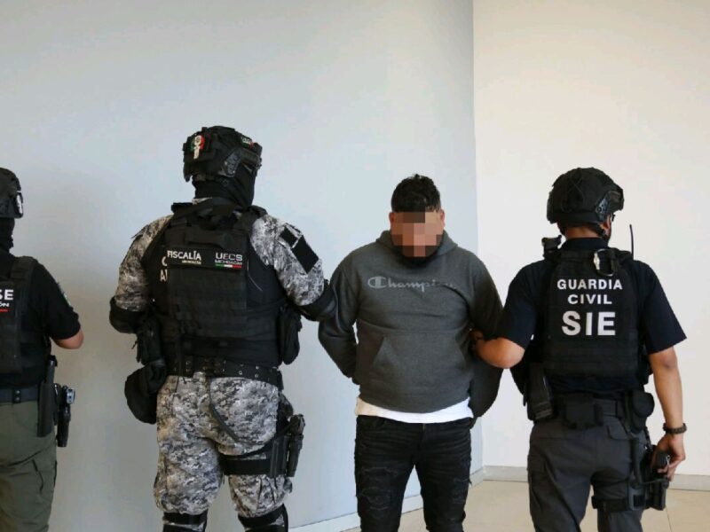detención el camaleón criminal michoacán