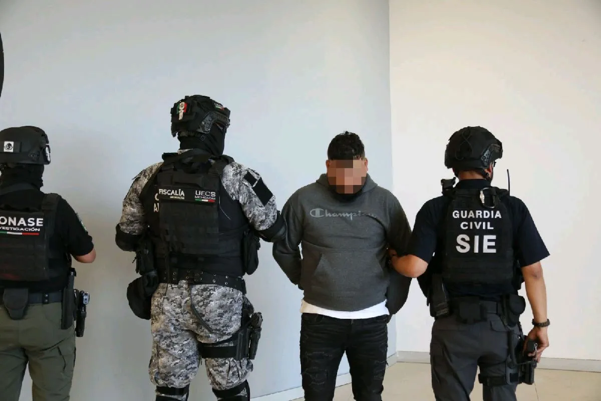 detención el camaleón criminal michoacán