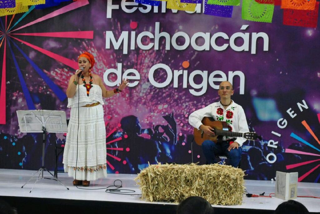 El Festival Michoacán de Origen 2024 -guitarra