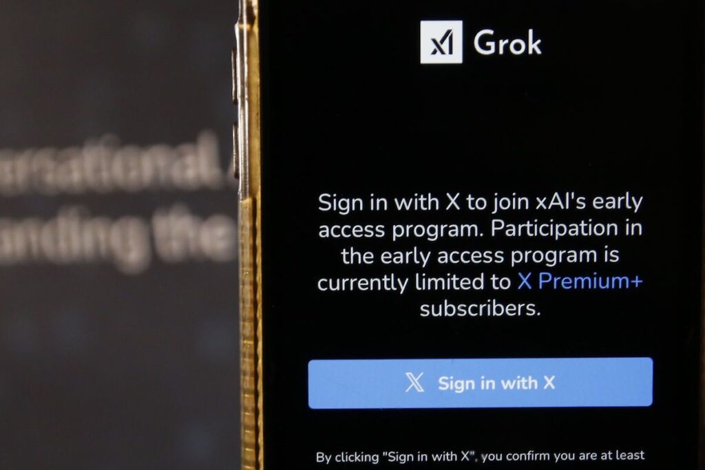 Elon Musk expande acceso IA Grok - app X