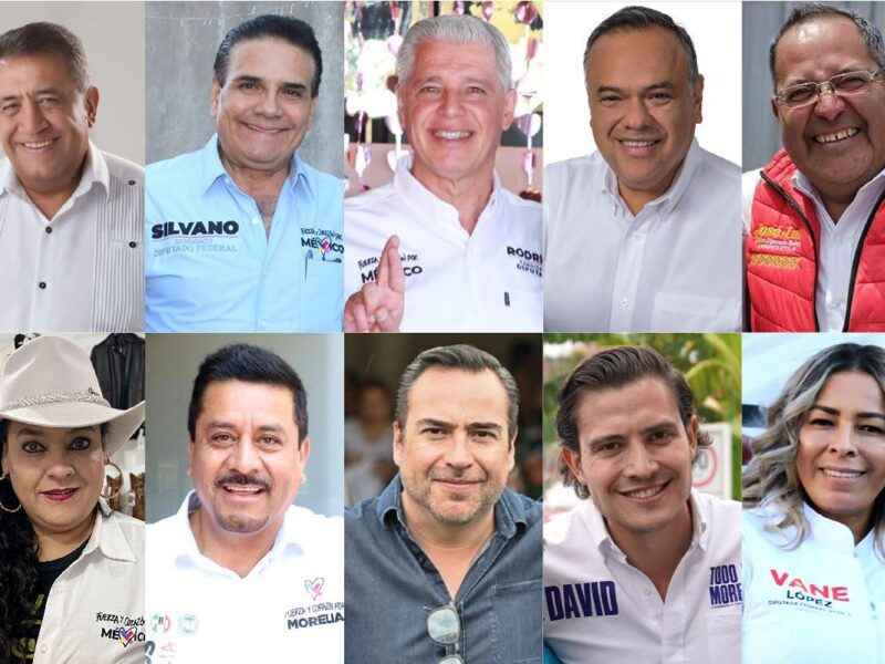 encuestas arrojan empate en elecciones de distritos federales en Michoacán