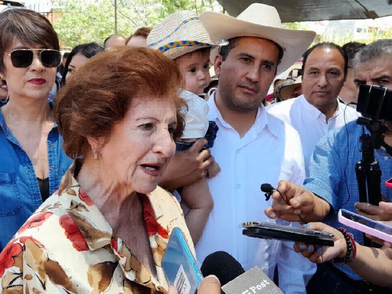 exalcaldesa de Uruapan expresa apoyo a Carlos Manzo