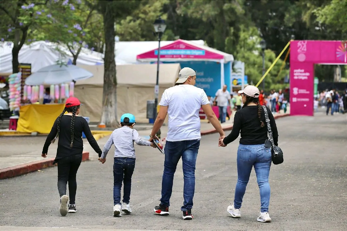 Festival del Día del Niño en Michoacán