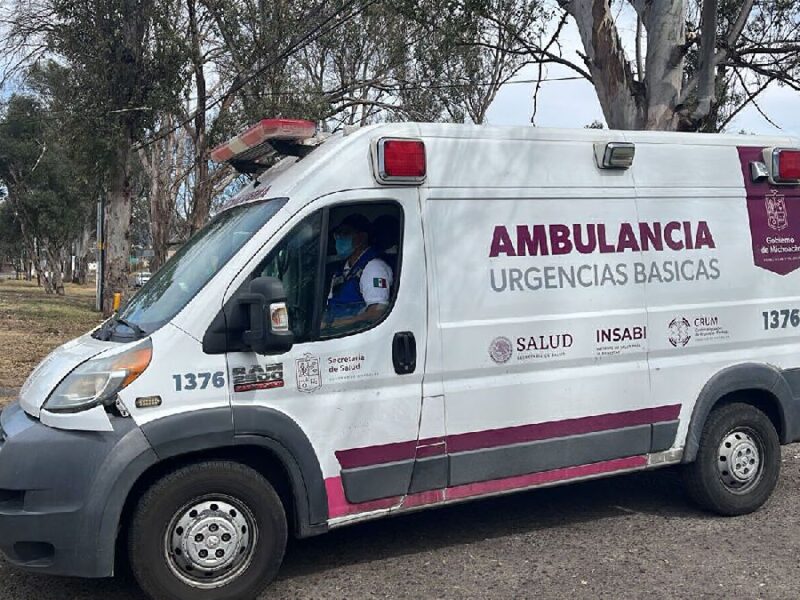 Fuga de hombre herido en Morelia