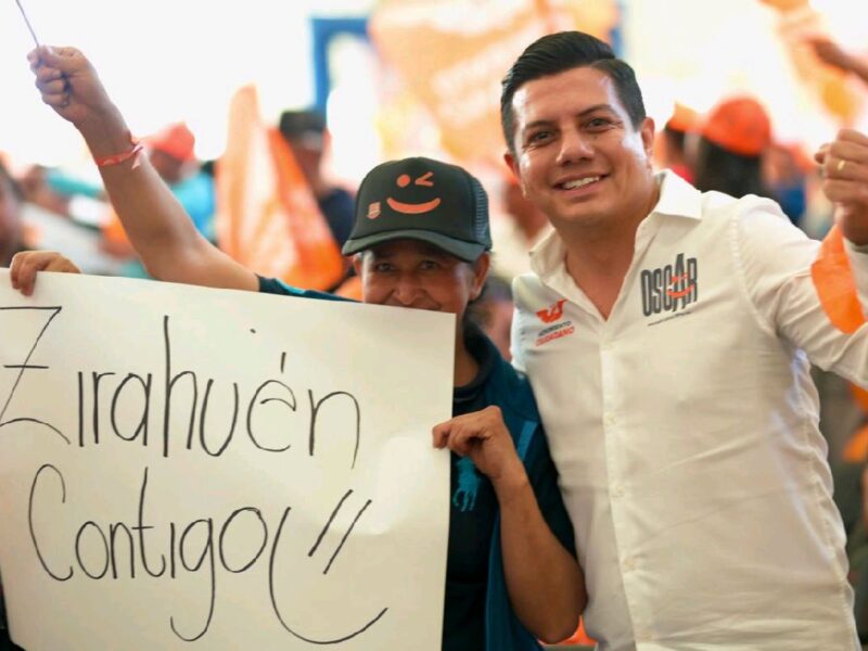 Futuro de paz y desarrollo para Michoacán con Movimiento Ciudadano: Oscar Escobar