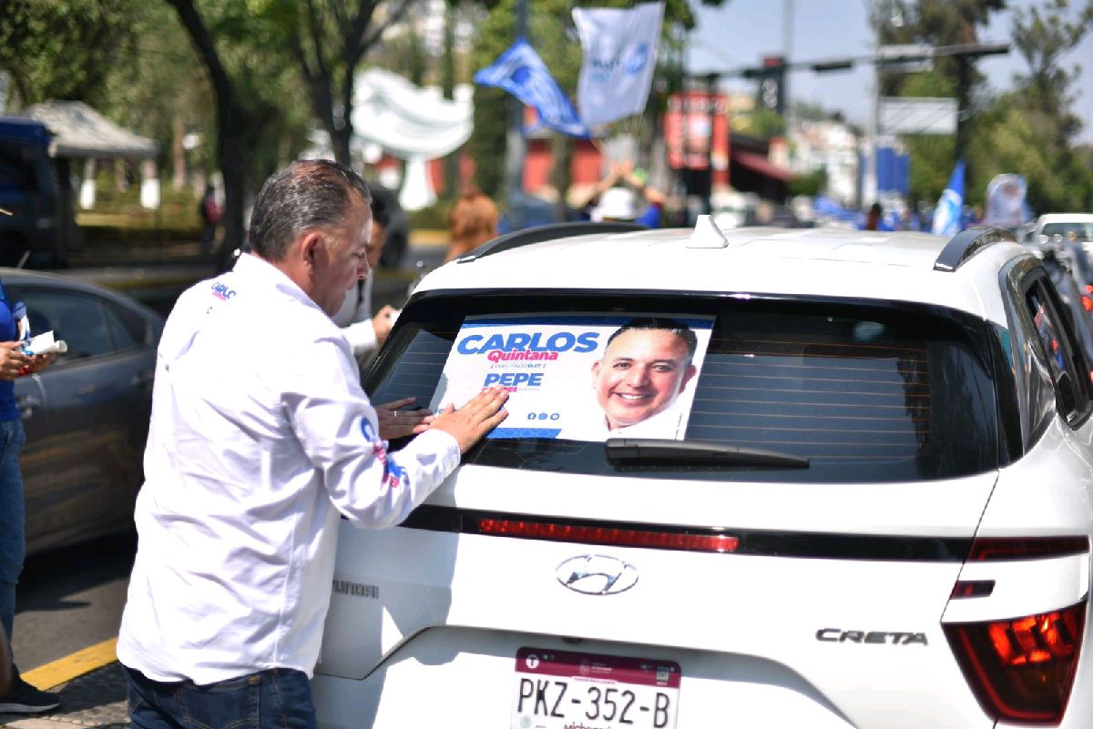 genera campaña de Carlos Quintana a diputado gran estusiasmo