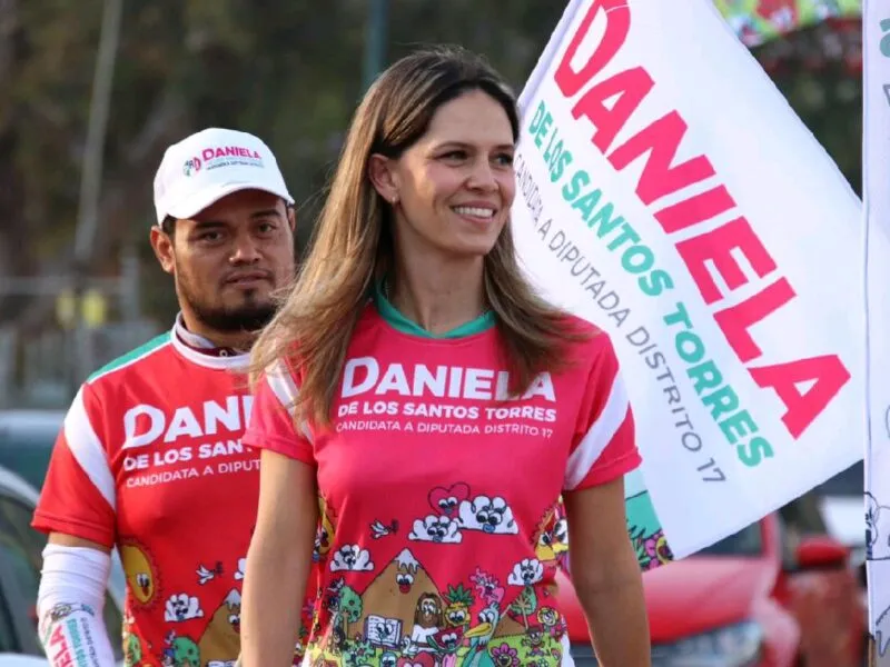 Daniela De Los Santos Torres, inicia campaña con enfoque en seguridad y niñez