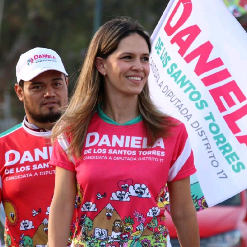 Daniela De Los Santos Torres, inicia campaña con enfoque en seguridad y niñez