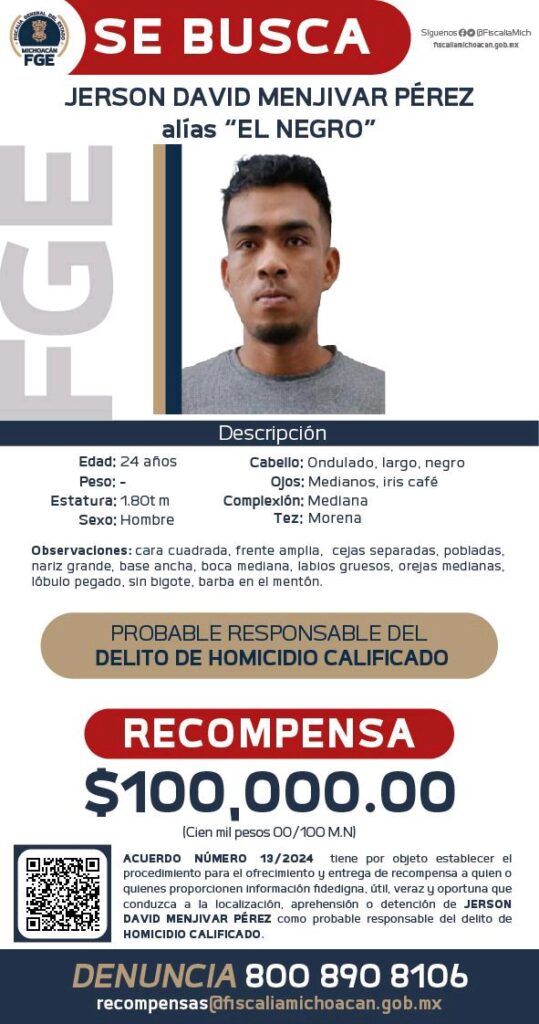 inician búsqueda de presunto responsable del asesinato de tesorero