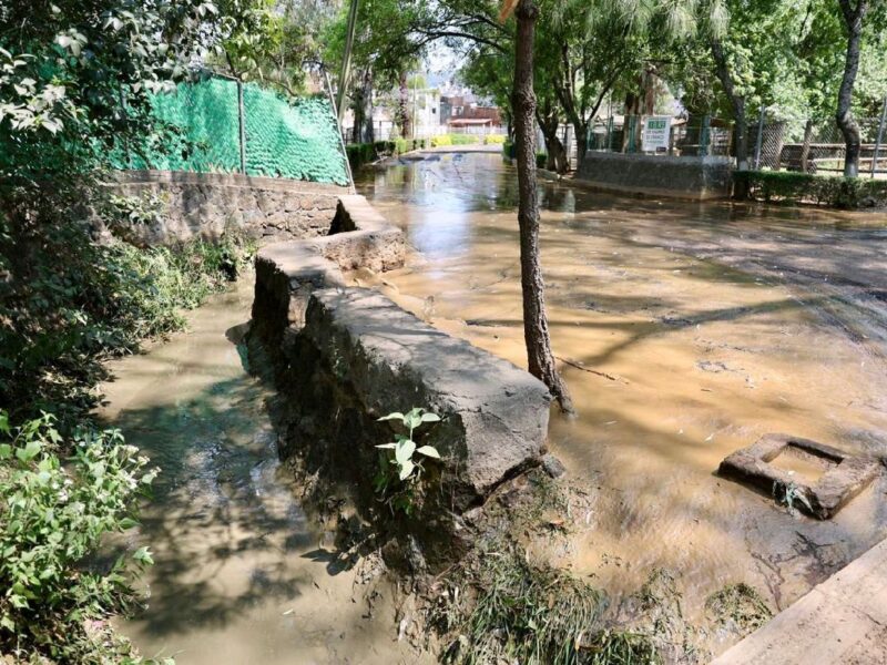 inundación zoológico de morelia ooapas