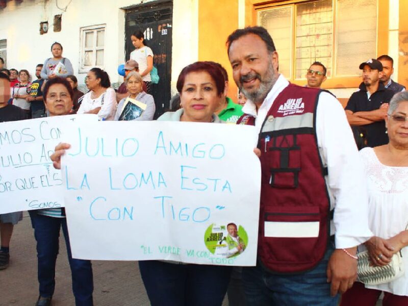 Julio Arreola recibe respando en elecciones en Pátzcuaro