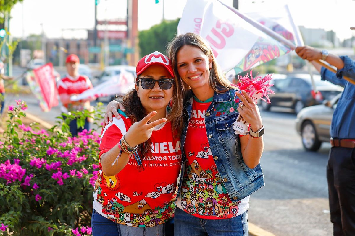 La campaña de Daniela de los Santos