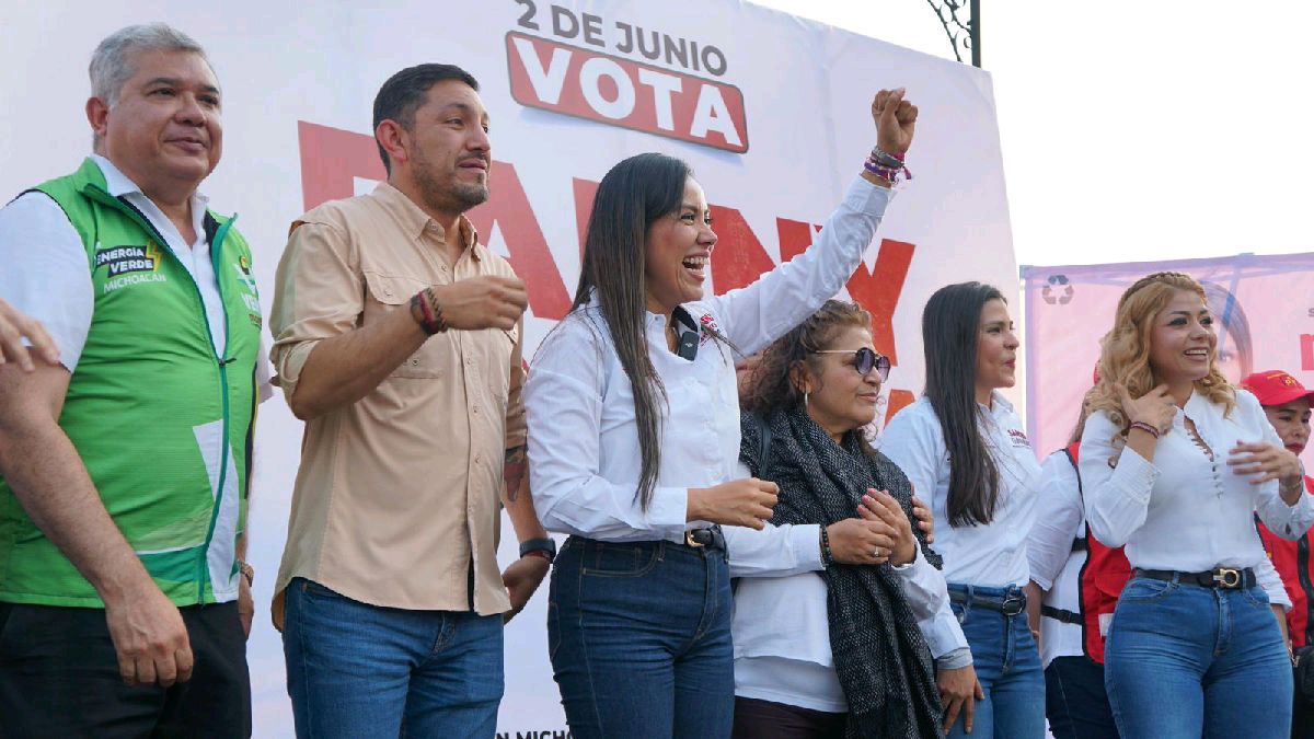 La campaña de Fanny Arreola en Apatzingán