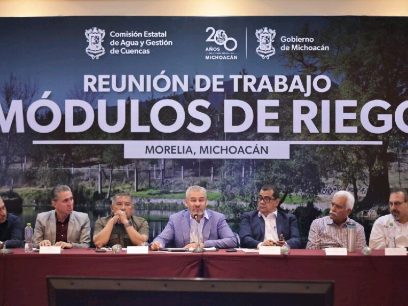 La gestión del agua en Michoacán