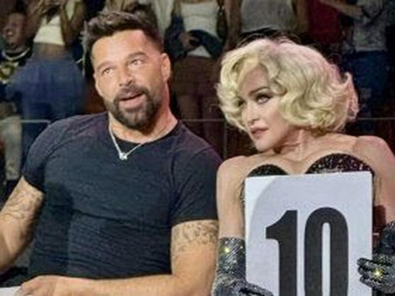 madonna y ricky Martin en Miami