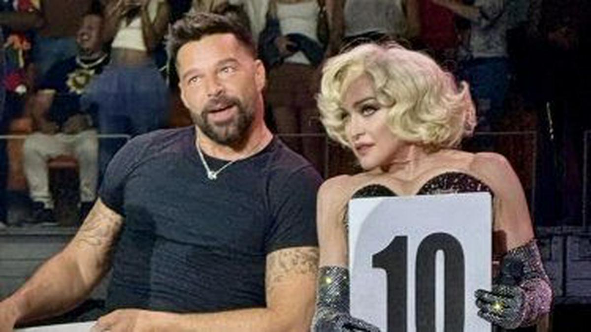 madonna y ricky Martin en Miami