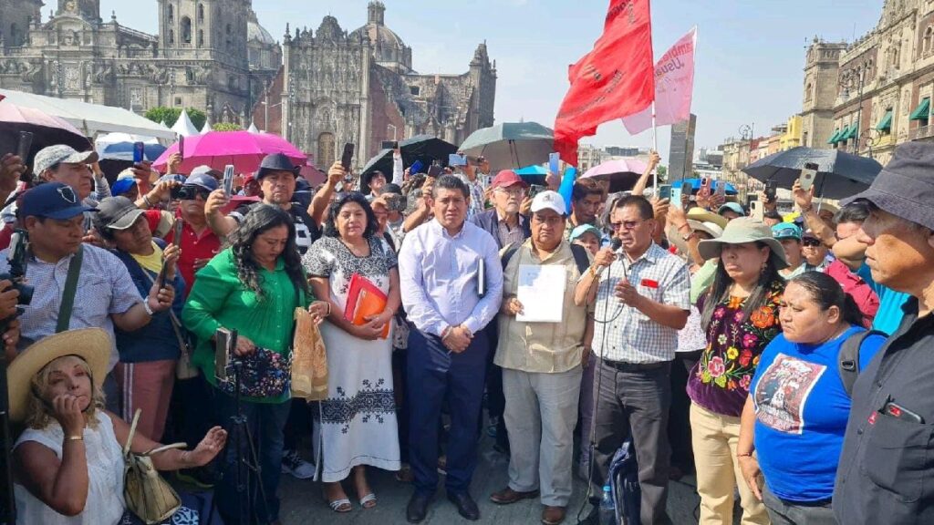 Manifestaciones de la CNTE continúan pese avance en negociación