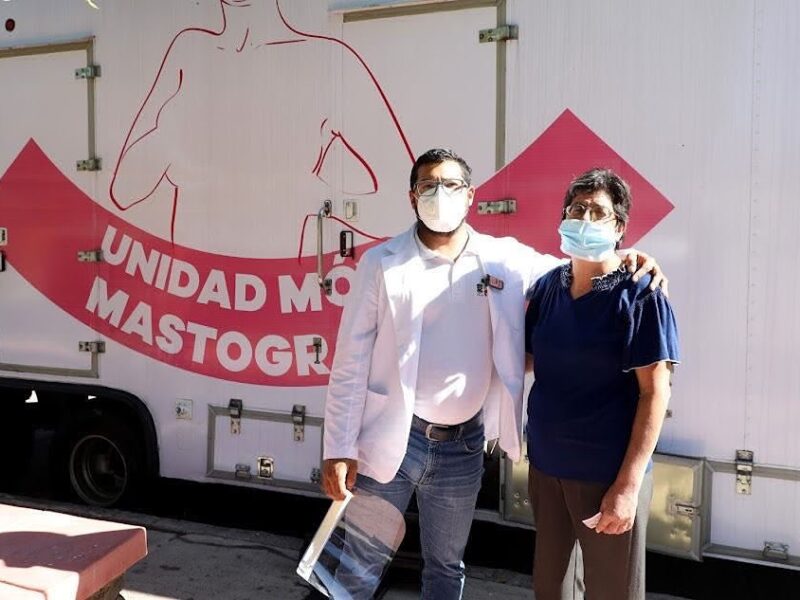Mastografías Moviles en Michoacán para detección del Cáncer de mama.
