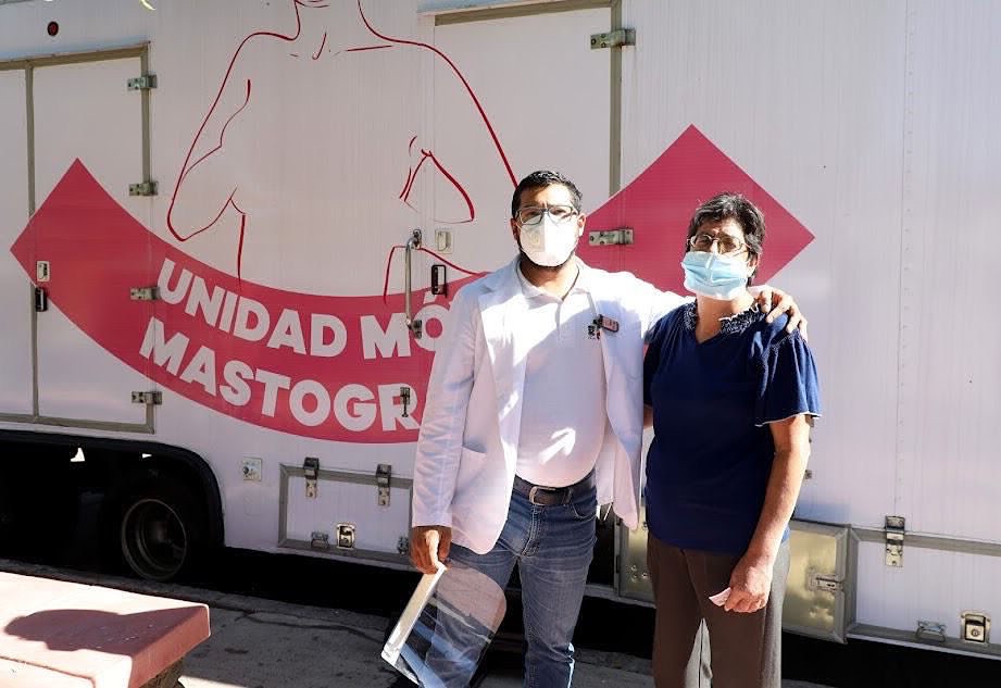 Mastografías Moviles en Michoacán para detección del Cáncer de mama.