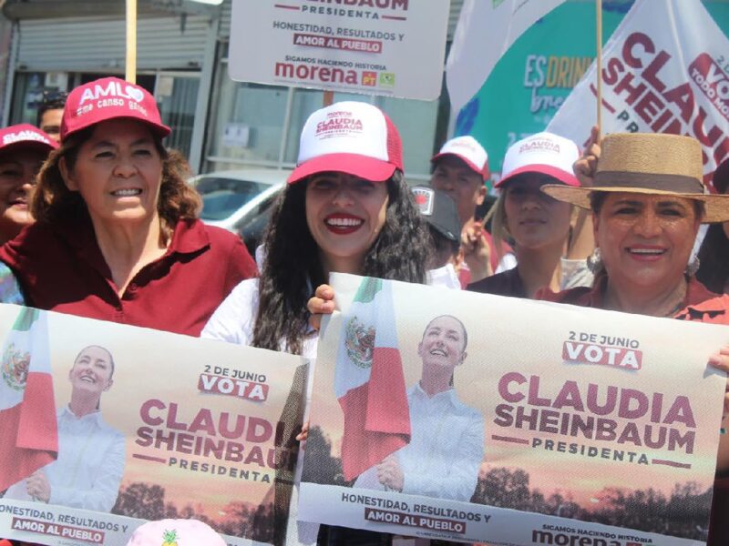 MorenaPTVerde candidatas juanitas en Michoacán