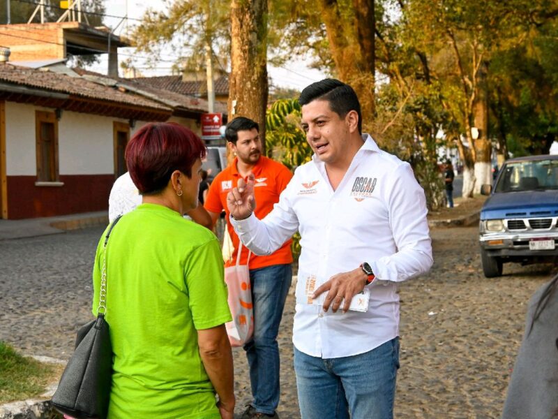 oscar escobar pátzcuaro campaña 2024