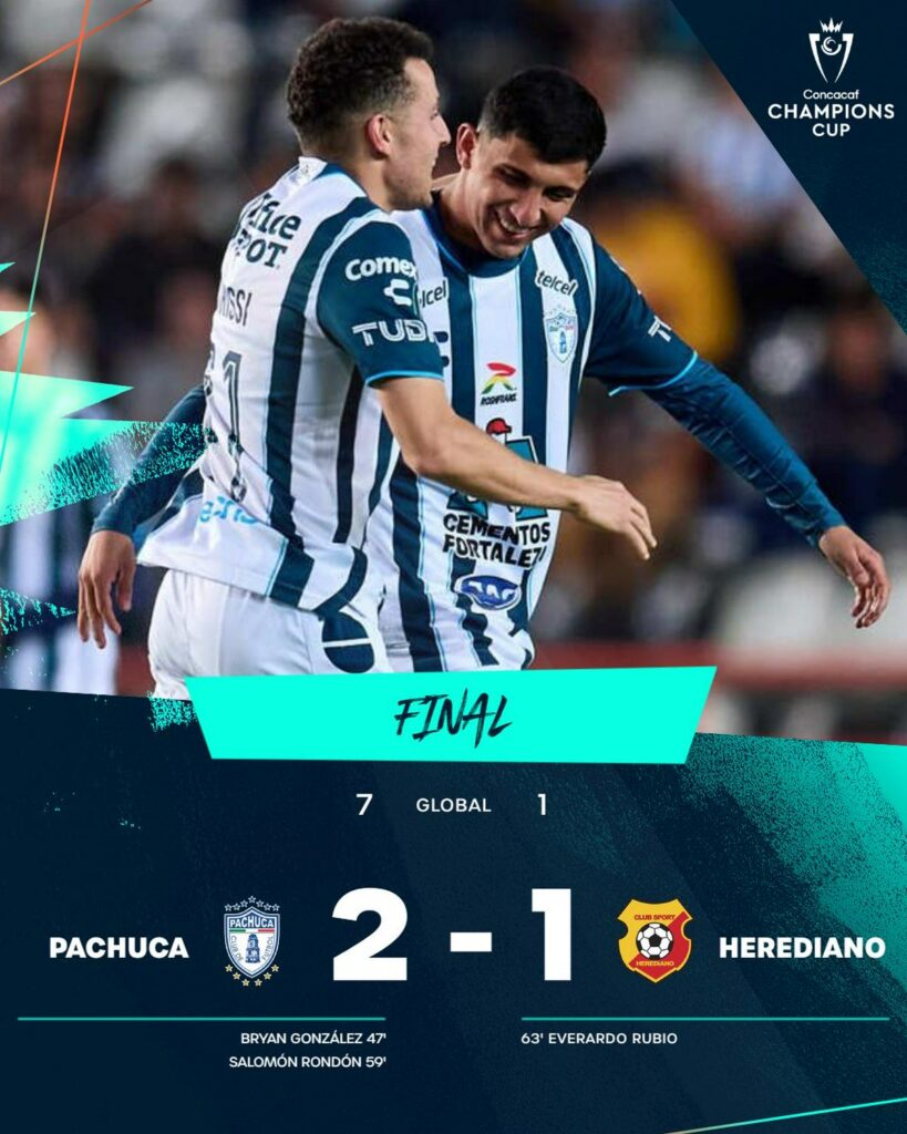 Pachuca avanza a semifinales de Copa Concacaf - marcador