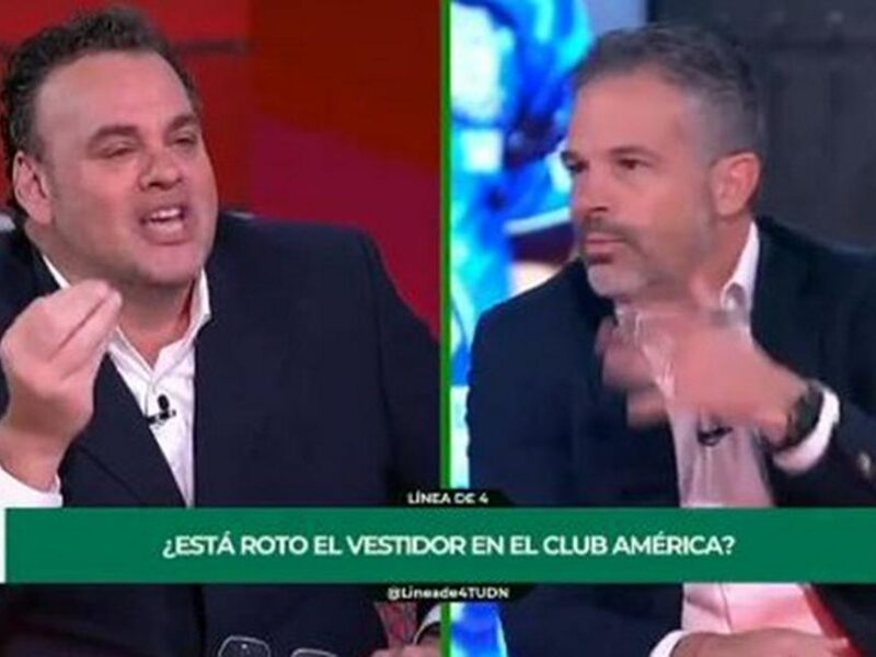 ¡Pleito de lavadero entre David Faitelson y Rafael Puente Jr.!