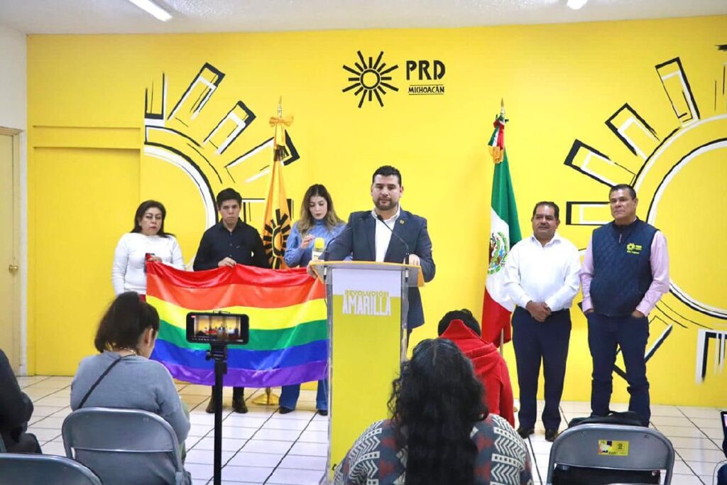 prd muestra respaldo a la comundiad lgbt