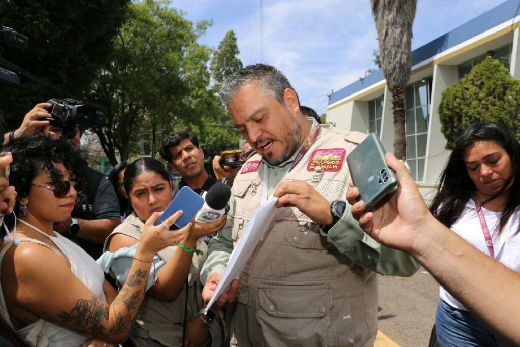 Presenta denuncia Zoológico de Morelia - reporteras