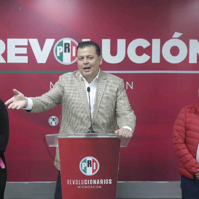 Torres Piña es puntero en contienda por Morelia, reconoce PRI