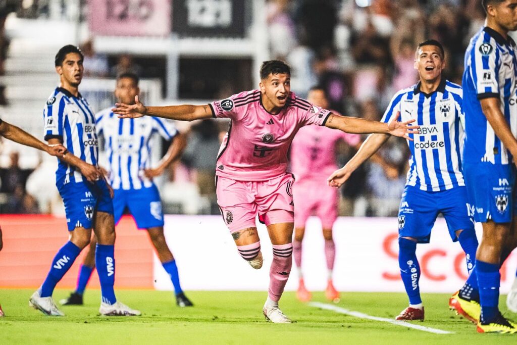 Rayados logra remontada en Miami - gol del Inter