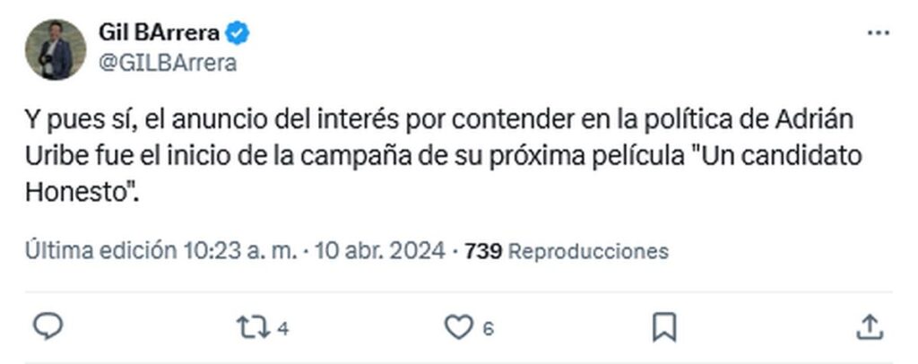 revelan verdadero mensaje de Uribe y su salto a la política