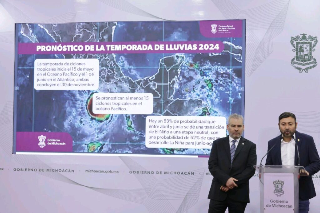 Urge el cuidado del agua en Michoacán - pronóstico lluvias