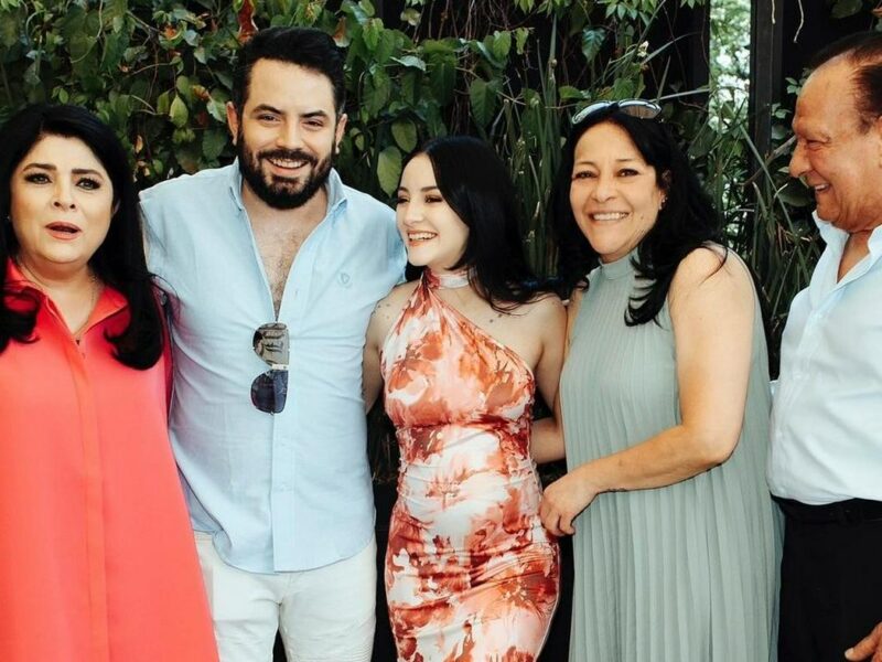 Victoria Ruffo explica ausencia de Derbez en baby shower