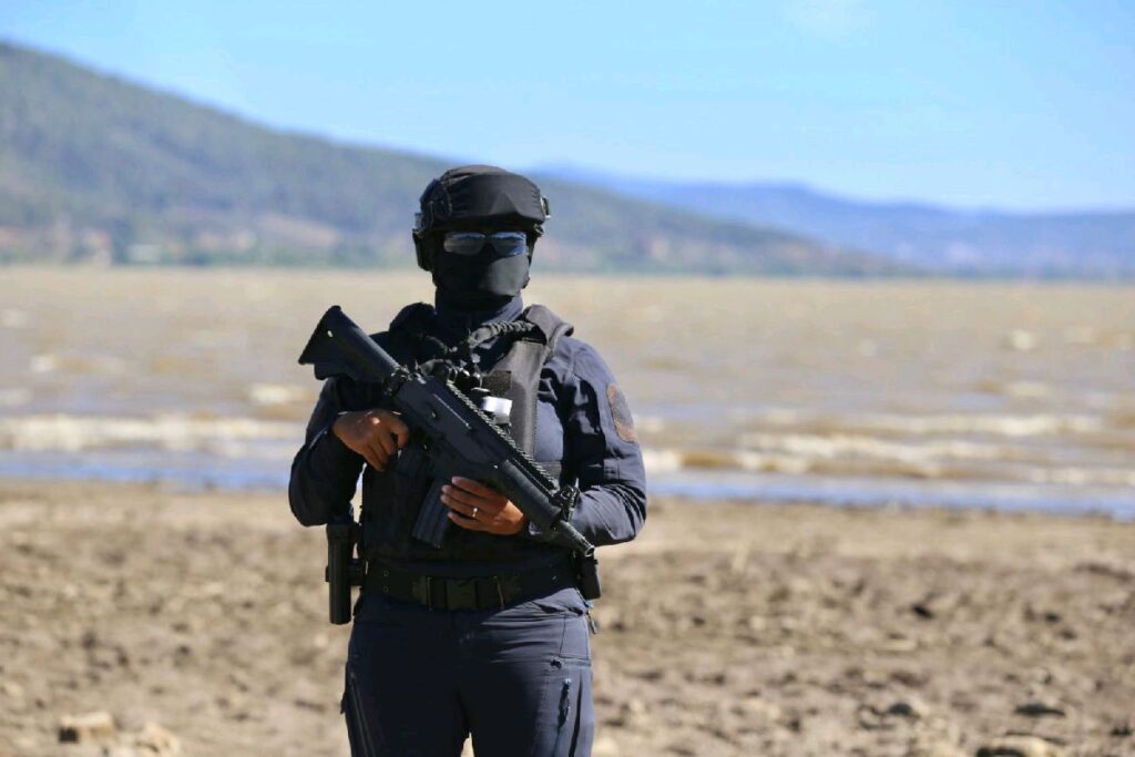 Vigilancia por huachicoleo de agua en Pátzcuaro - elemento