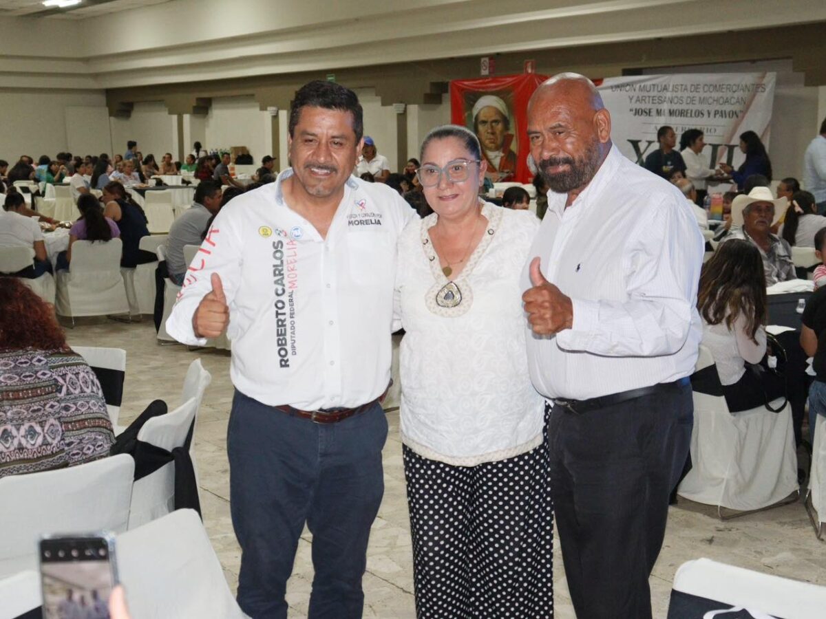 Vamos con los comerciantes de Morelia Roberto Carlos López García