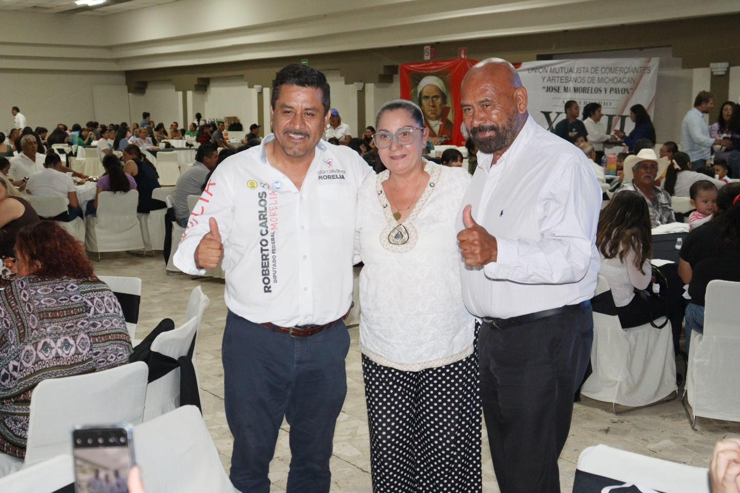 Vamos con los comerciantes de Morelia Roberto Carlos López García