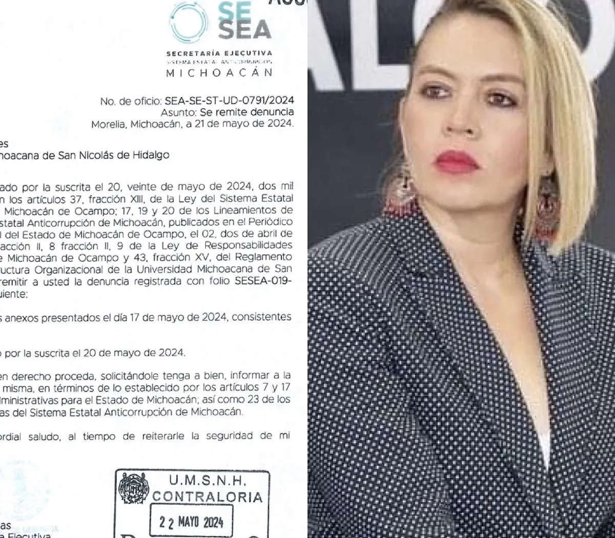 Admite SEA denuncia por presunta corrupción de la rectora Yarabi Ávila por caso del ININEE