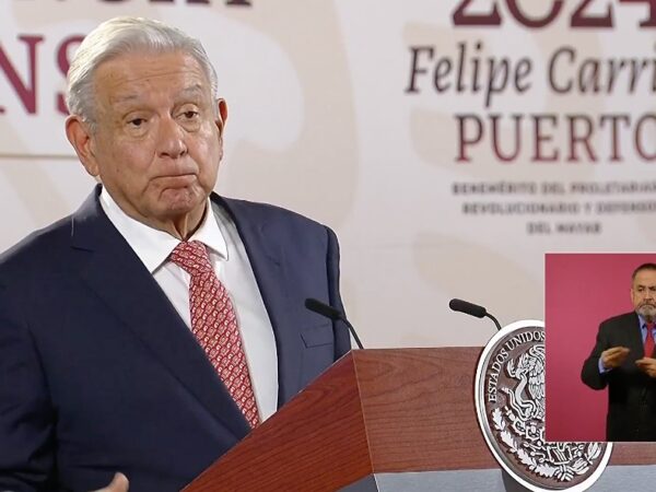 AMLO asegura que en México “no hay represión, hay democracia auténtica”
