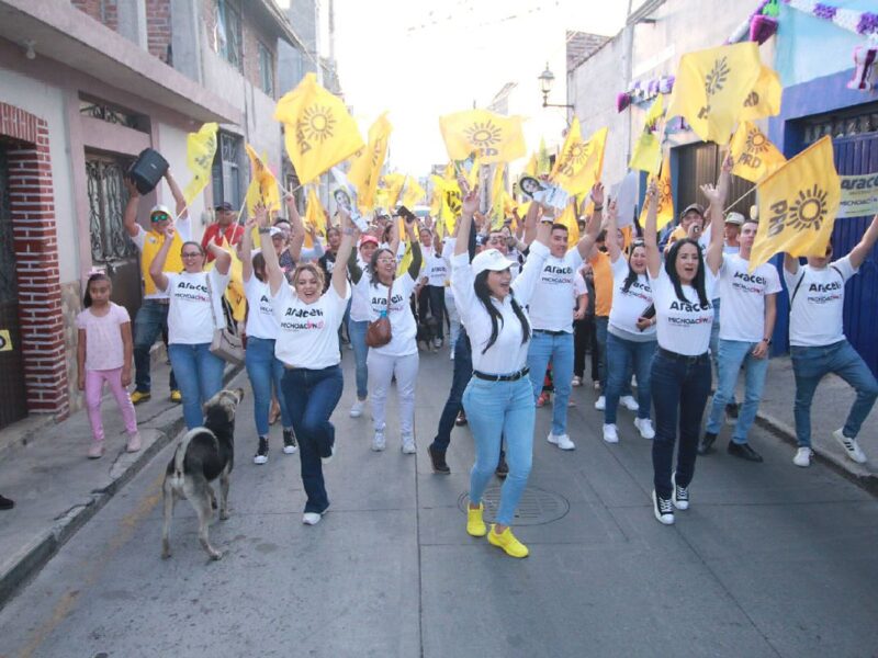 Nuestra apuesta es por la colectividad, por eso este proyecto común ¡va a ganar!: Araceli Saucedo