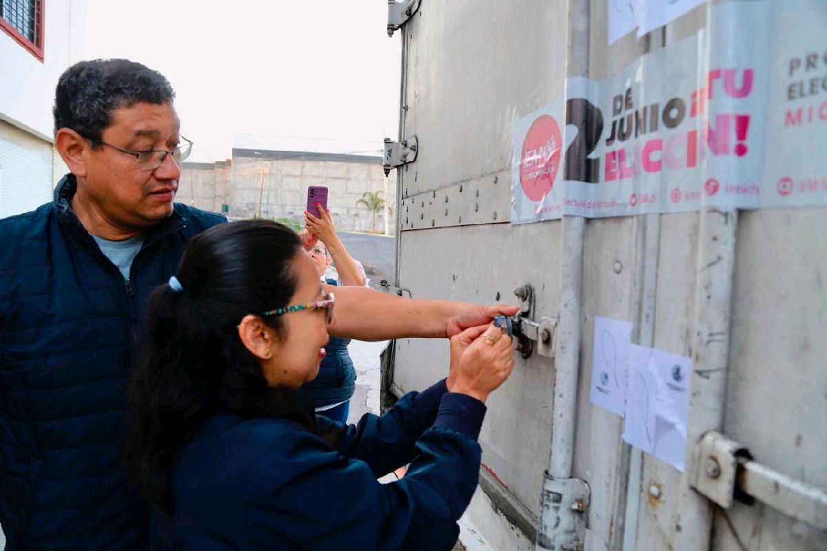 arriban a michoacán boletas de elecciones locales 2024