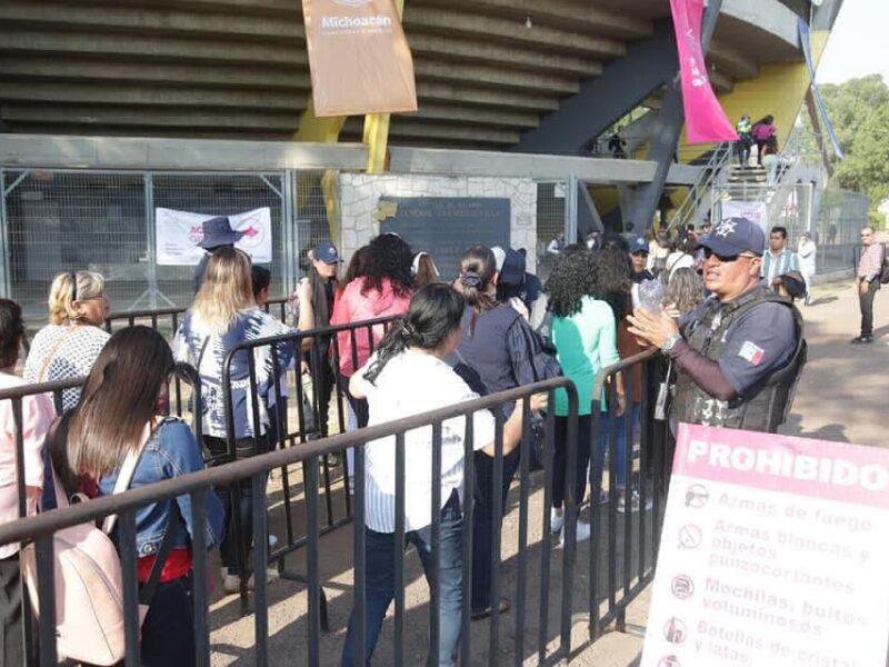 Con más de mil agentes de seguridad y cámaras, se vigilará concierto de Intocable
